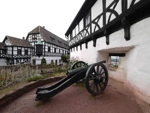 Military weapons in Wartburg Castle