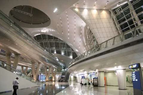 internal view of the incheon airport