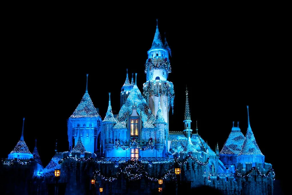 Sleeping Beauty Castle in Disneyland