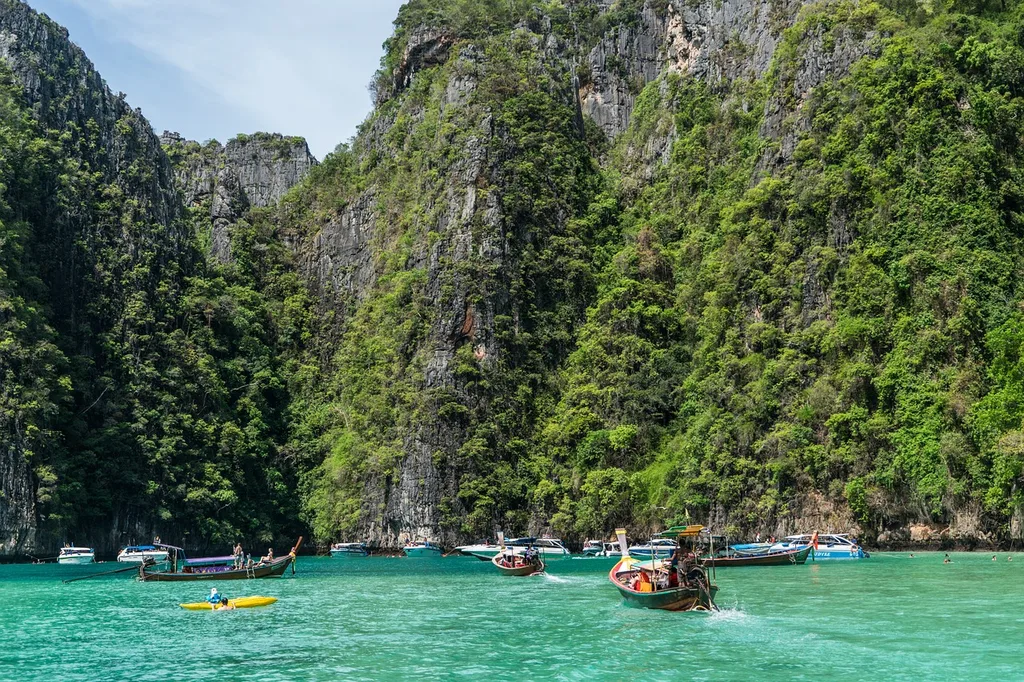 Phuket island turquoise sea