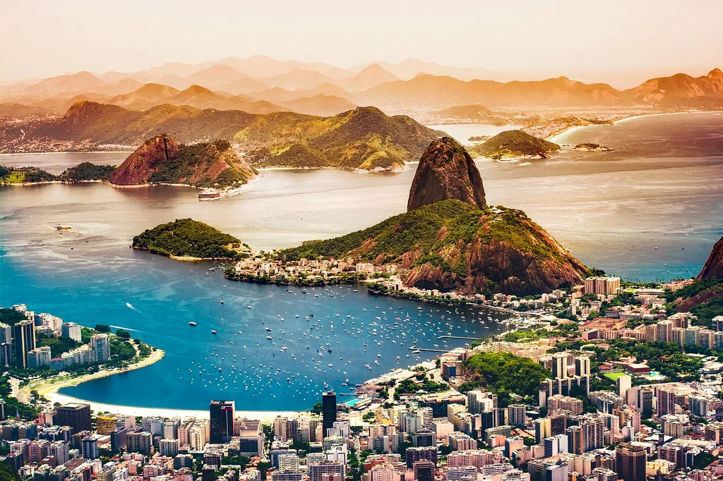Rio de Janeiro aerial view