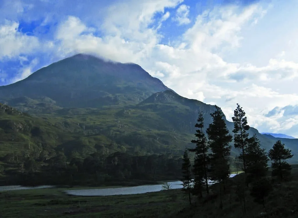 Roadside view north near Torridon