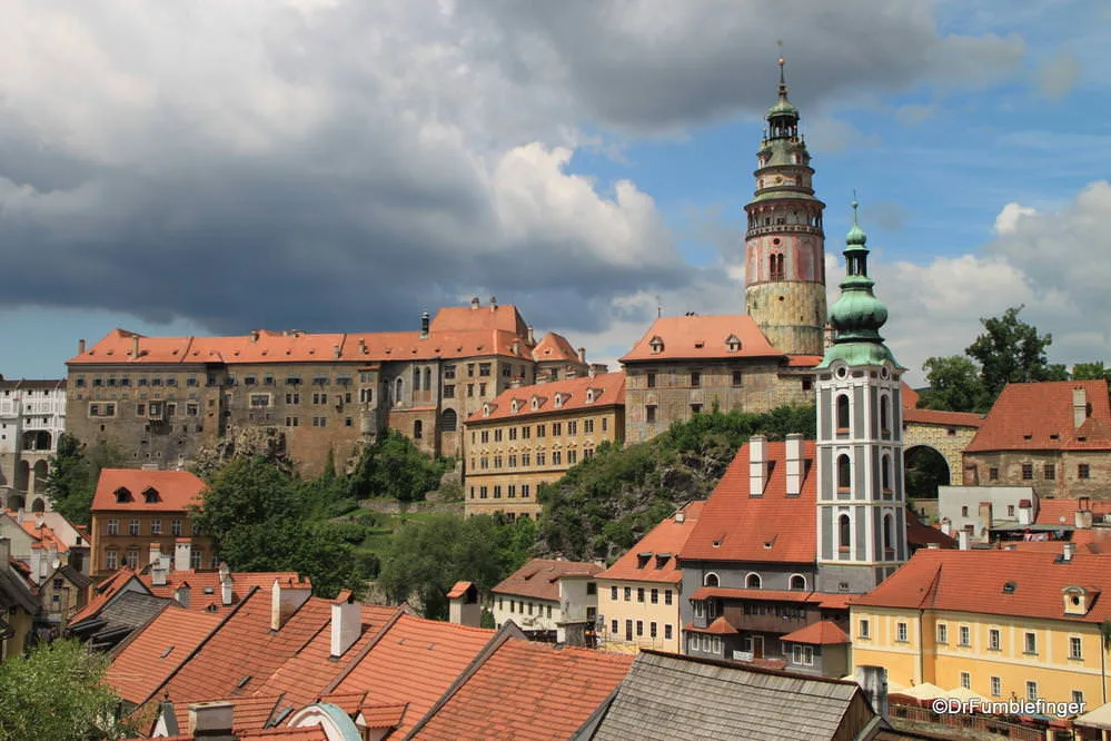 Cesky Krumlov Castle Tower