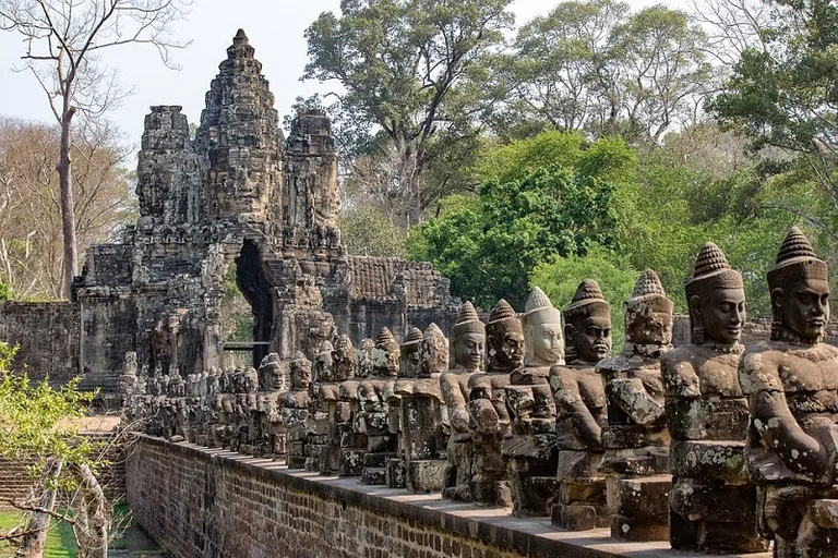 Magnificent temple Angkor Wat in Cambodia 