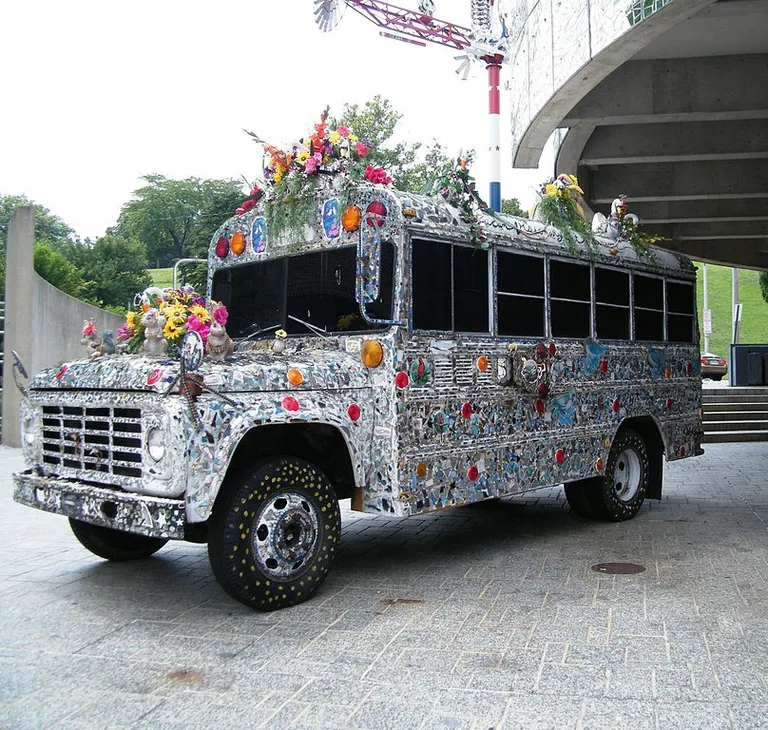 ART CAR exhibit at the American Visionary Art Museum.