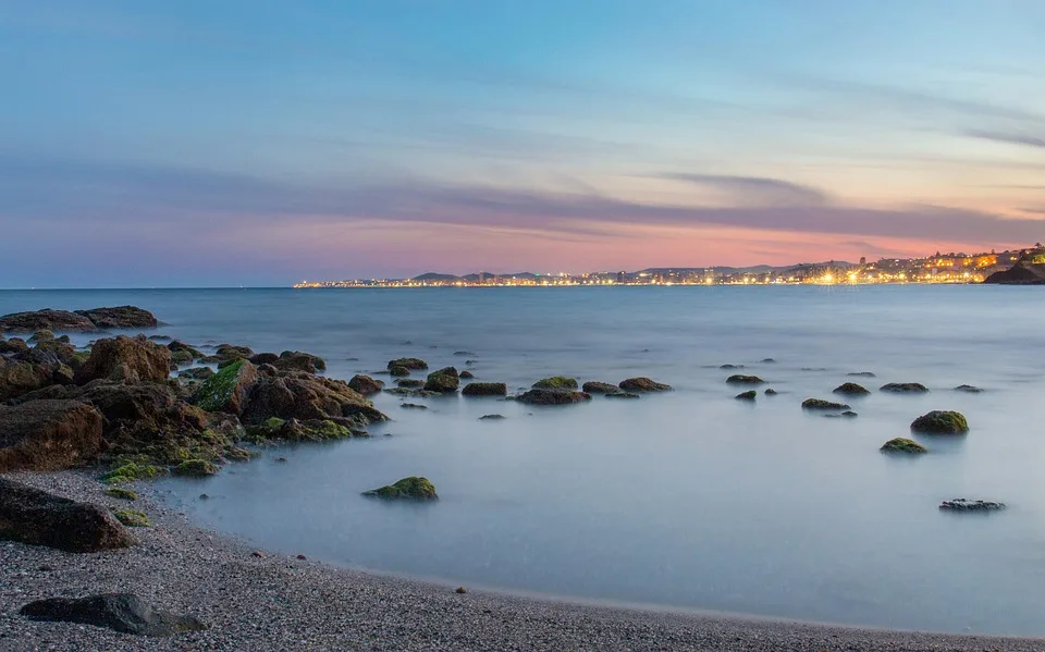 The city of Malaga on Costa del Sol