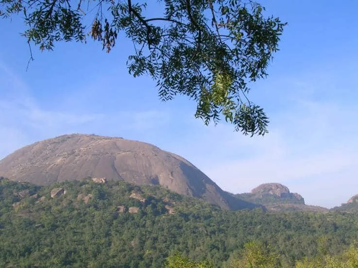 Savandurga Monolith, Black and White Hills