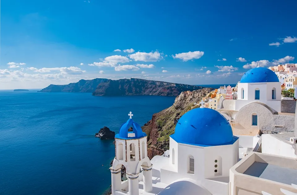 Santorini - island in Greece