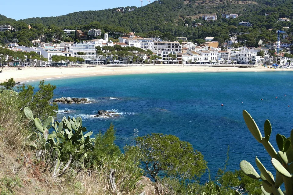 Llafranc Sandy Beach in Spain