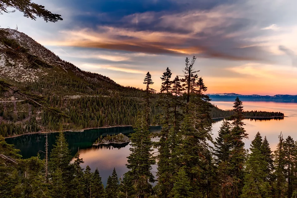 Lake Tahoe and Surrounding Forests