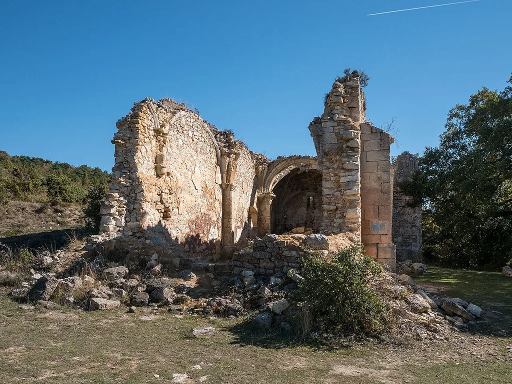 Remnanats of an abandoned village of Ochate