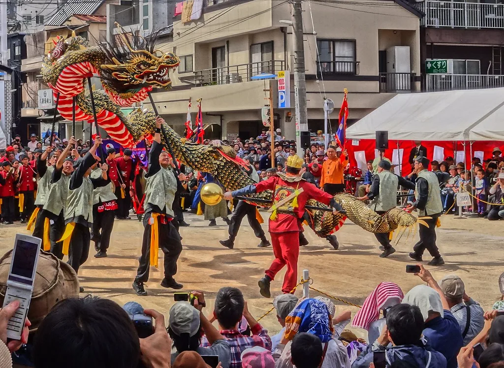 The Nagasaki Kunchi Festival in Japan