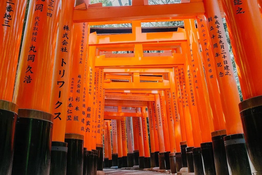 Fushimi Inari Shrine in Japan