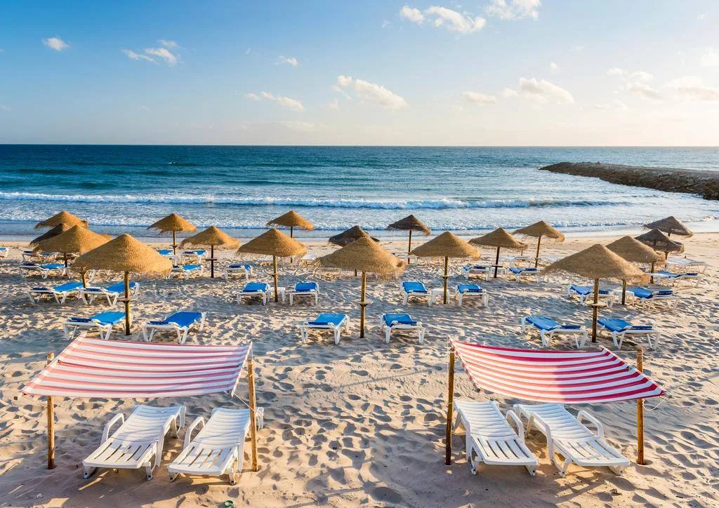 Beach access from TRYP Lisboa Caparica Mar Hotel