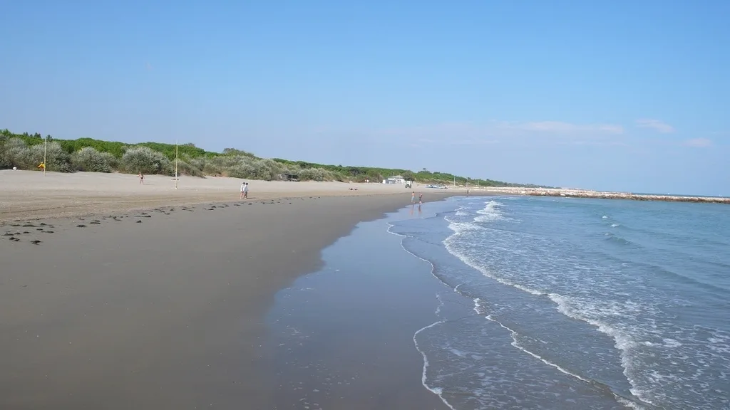 Beach Eraclea Mare near Venice