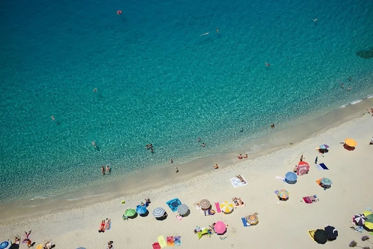 Tropea Beach in Calabria, Italy