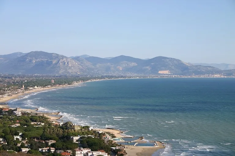 Circeo Beach in Lazio, Italy