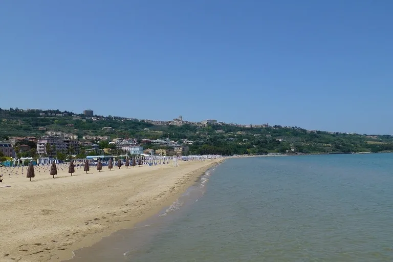 Vasto Beach in Abruzzo, Italy