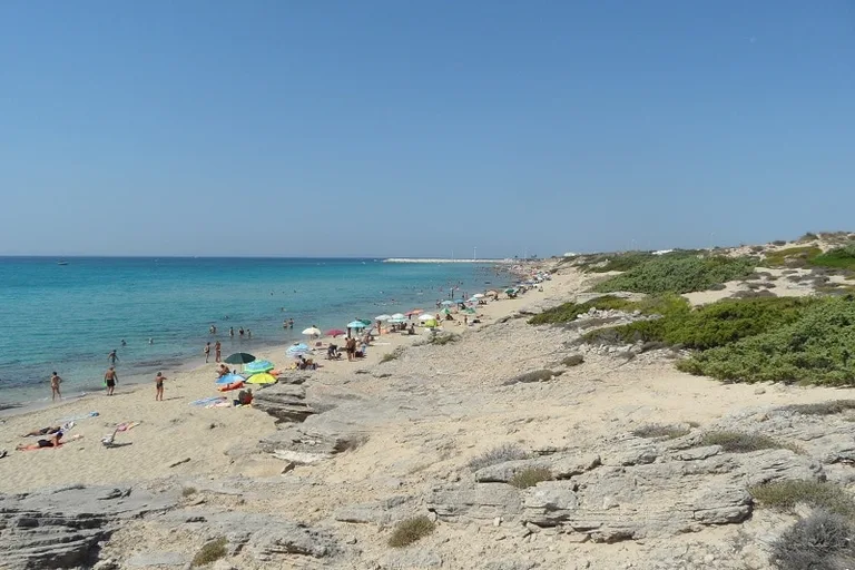 Campomarino Beach in Molise, Italy