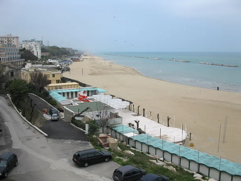 Termoli Beach in Molise, Italy