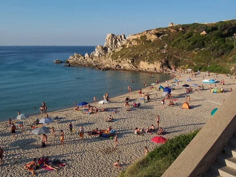 Spiaggia Rena Bianca Beach in Italy