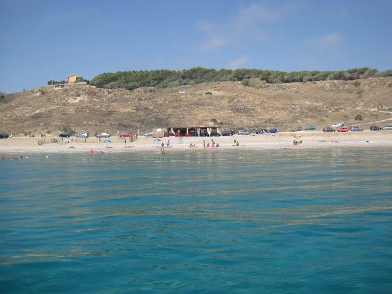 Agrigento Beach in Sicily, Italy
