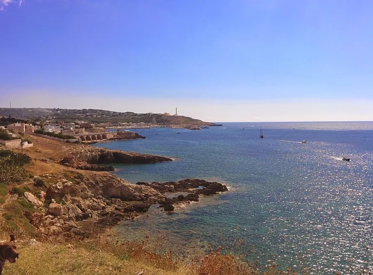 Santa Maria di Leuca Beach in Apulia, Italy