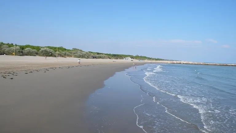 Eraclea Beach in Veneto, Italy