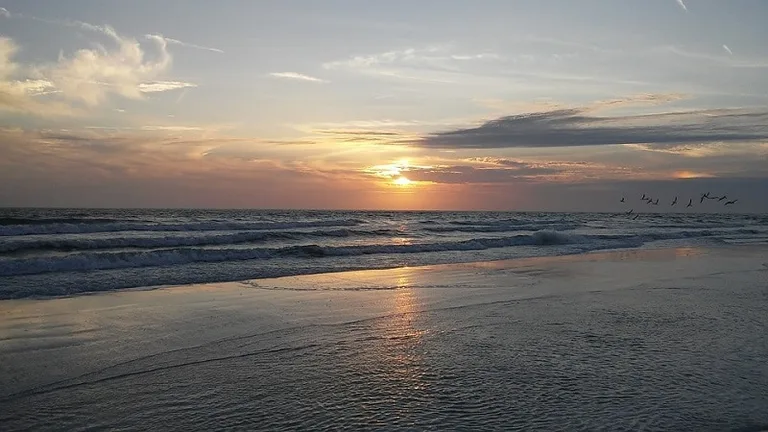Blue Moon Beach in Veneto, Italy