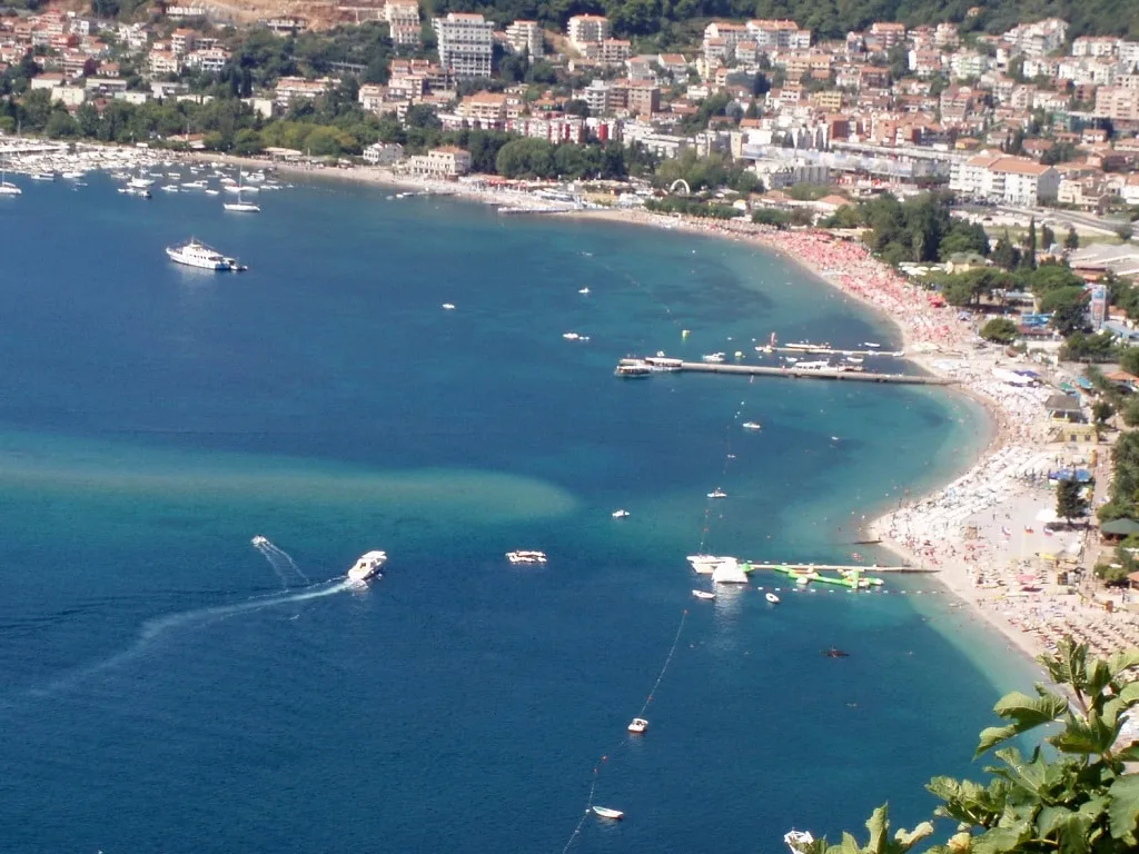 Slovenska Beach on the Budva Riviera