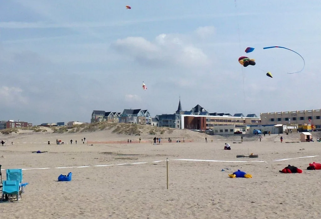 Berck-sur-Mer enormous sandy beach in France