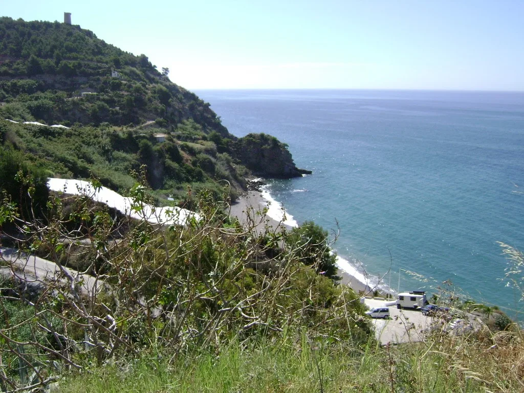 Playa de Maro in Southern Spain