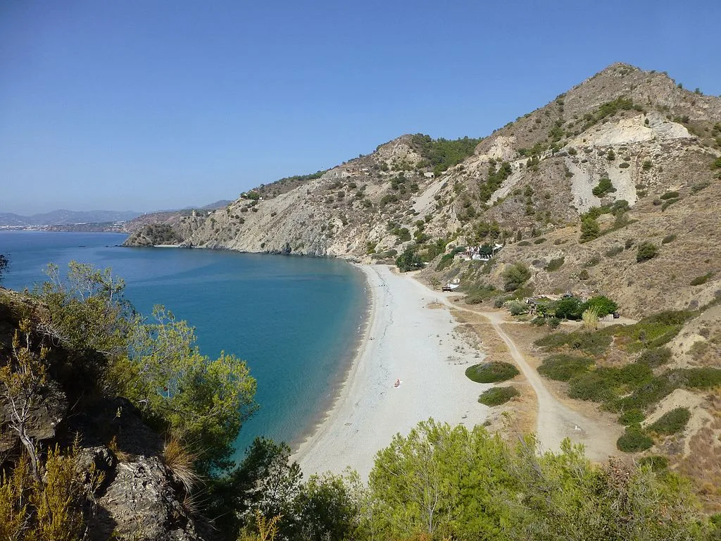 Playa del Canuelo in Malaga