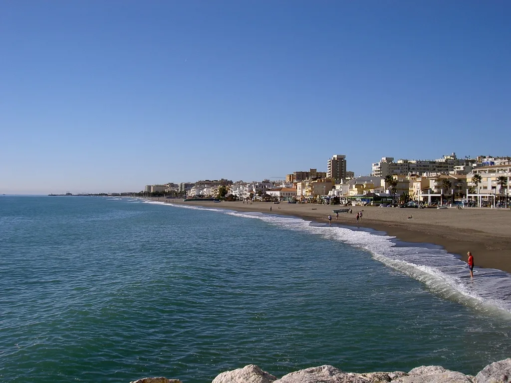 Playa la Carihuela in October