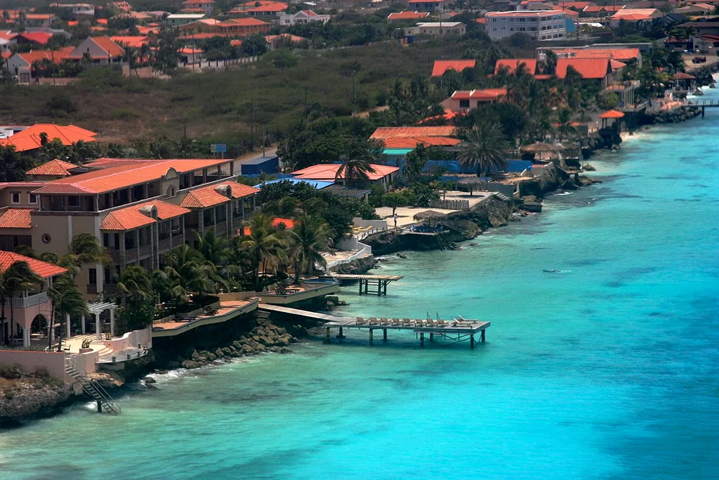The sea looks phenomenal in Bonaire