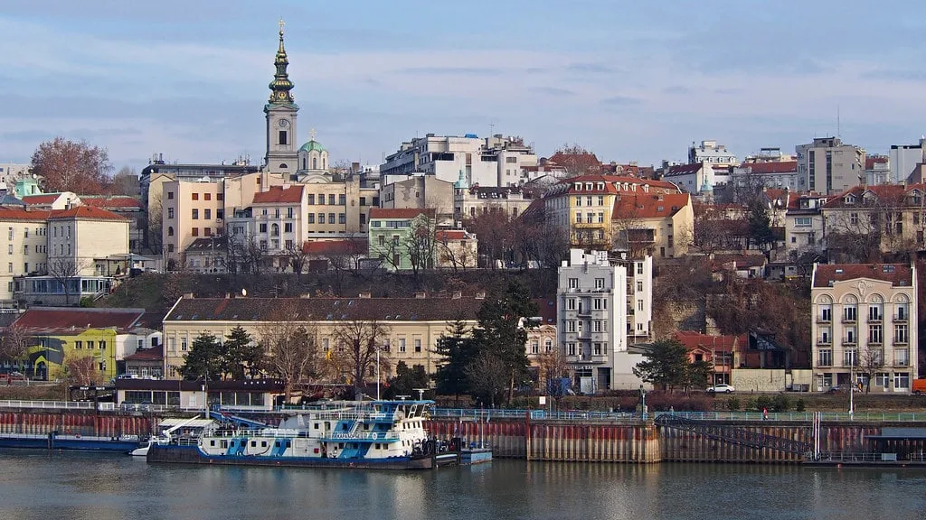 A view of Belgrade in autumn