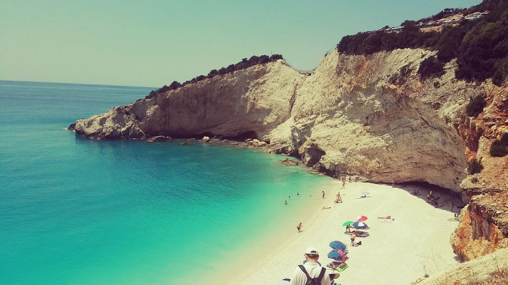 Turquoise sea on Porto Katsiki