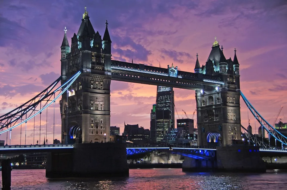 Tower Bridge, London at Night