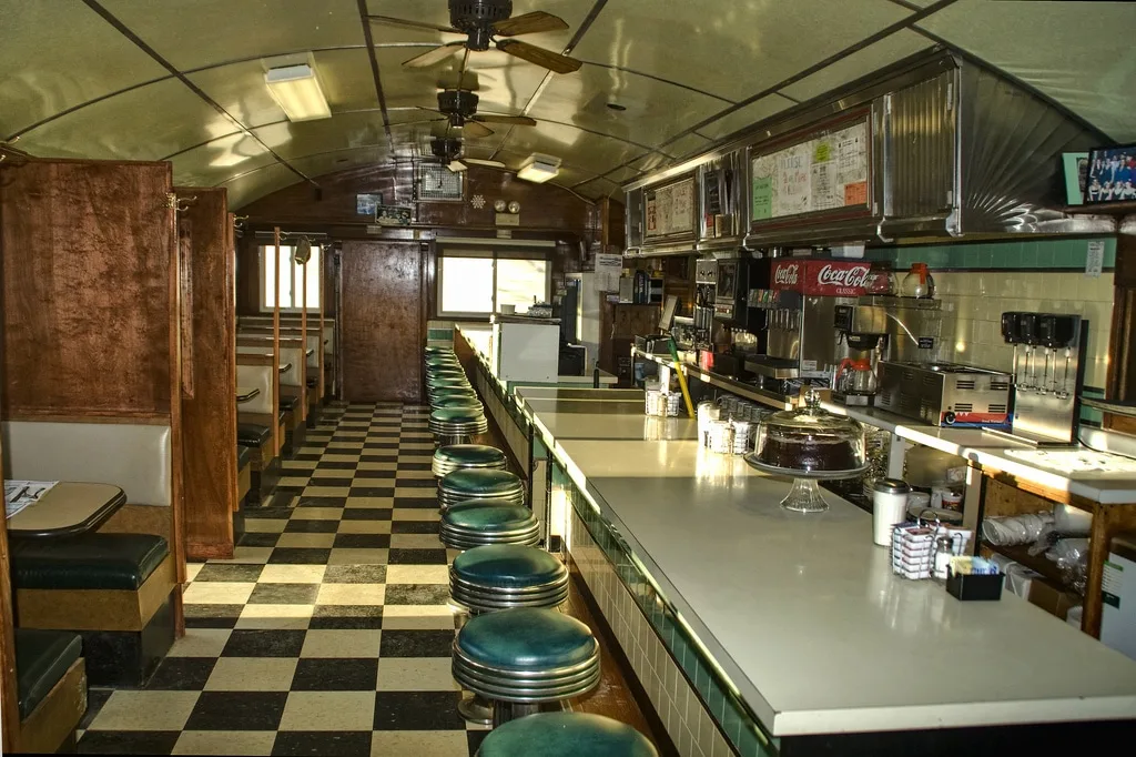 An English Greasy Spoon Interior
