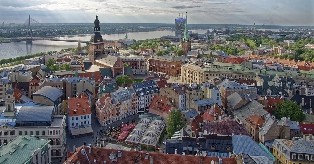 Old Town Riga, Latvia is one of the most desirable places to visit in Europe when you're in a budget