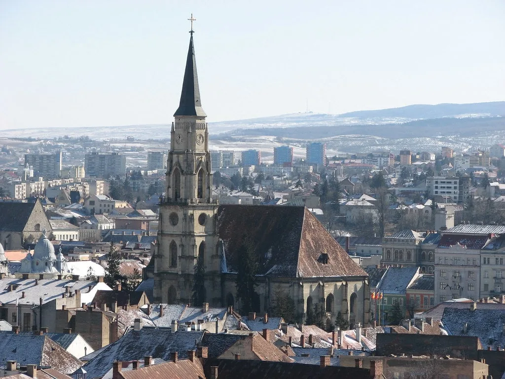Panoramic view of Cluj-Napoca