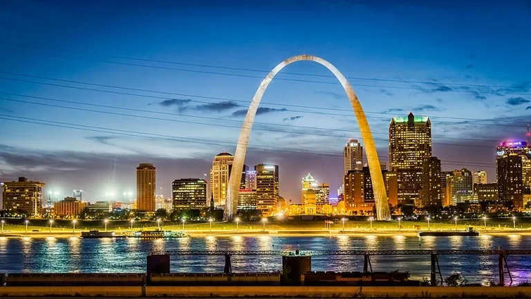 Panoramic view of St. Louis