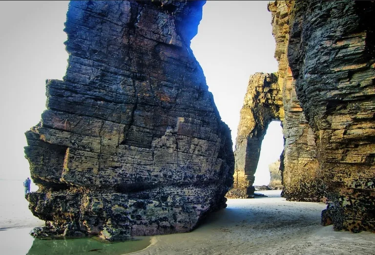The Cathedrals beach in Spain