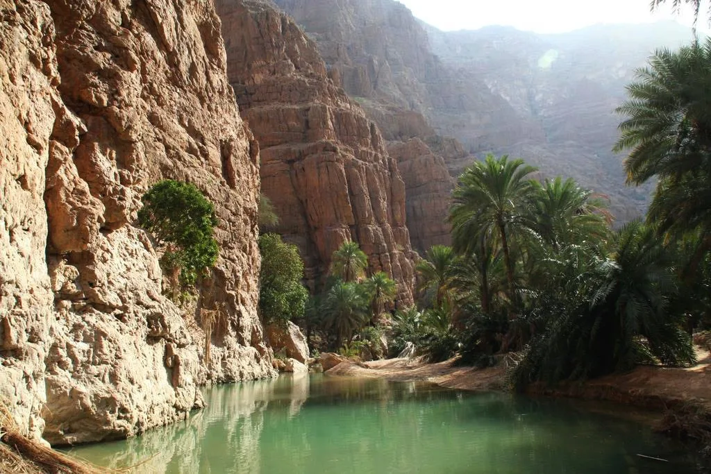 Oman Wadi Shab Oasis Sunshine Top Travel Destination