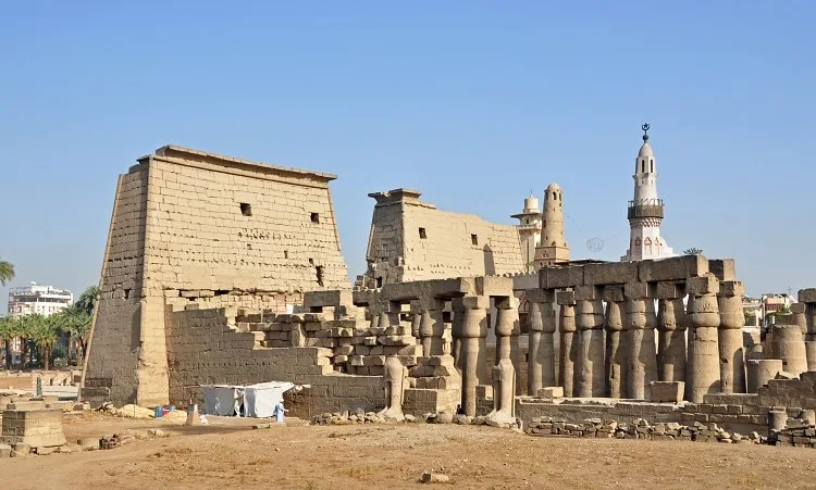 Ancient Temple Complex in Luxor