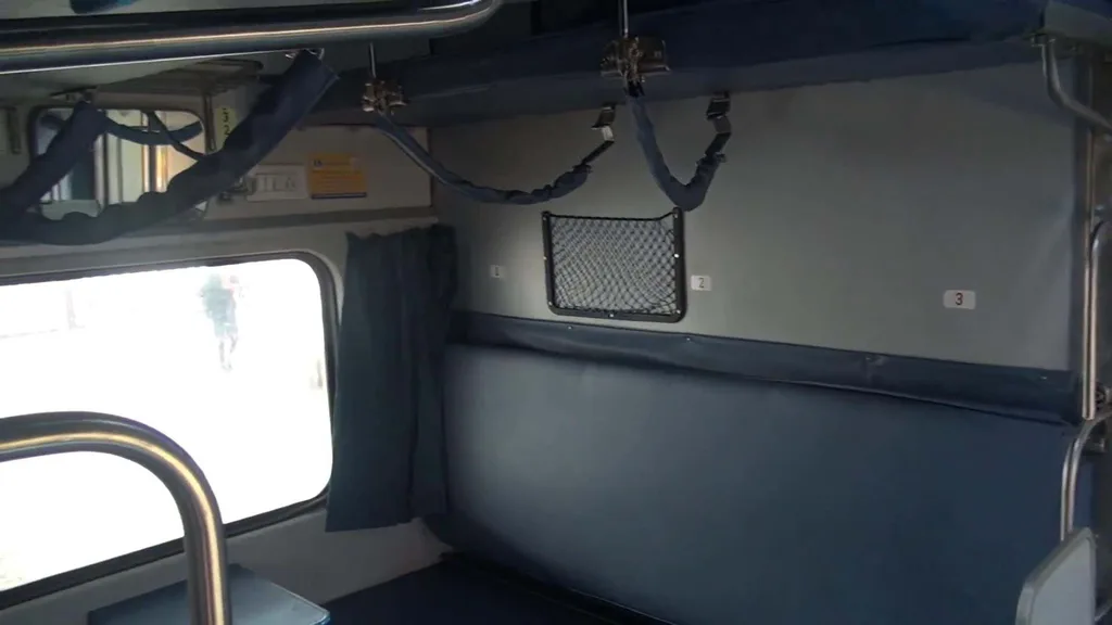 3A - AC three tier seats in Indian Trains