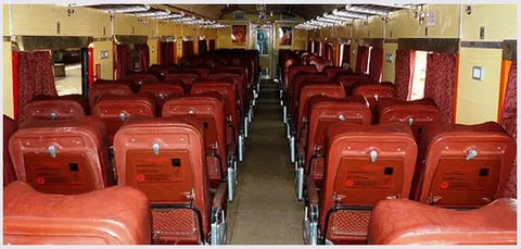 CC - AC seats in Indian Trains