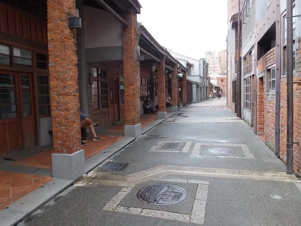 Traditional shops and buildings