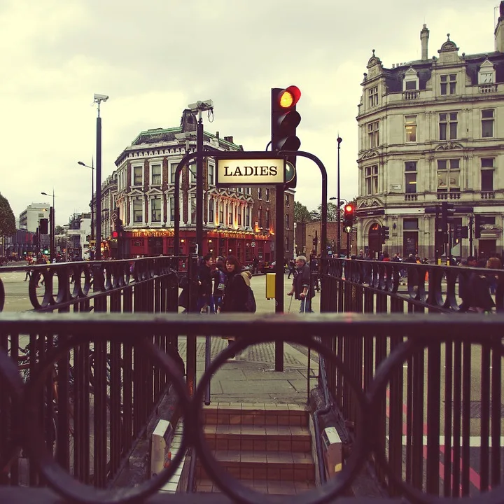 A Street and Buildings in Camden Town