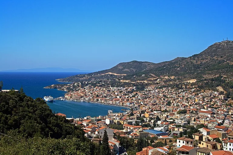 Samos Aerial view